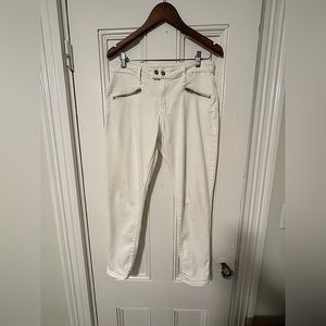 White jeans - ankle length